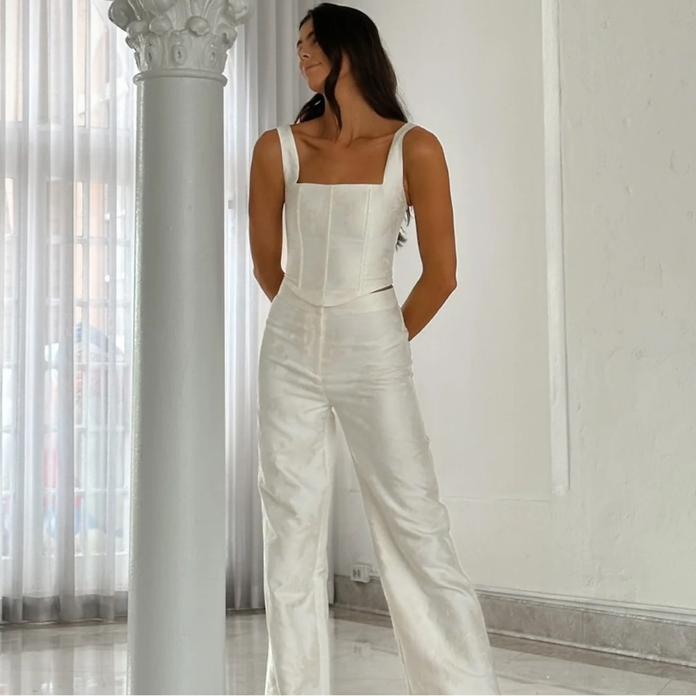YELLOW THE LABEL - Lilian corset top and Jacquis pant